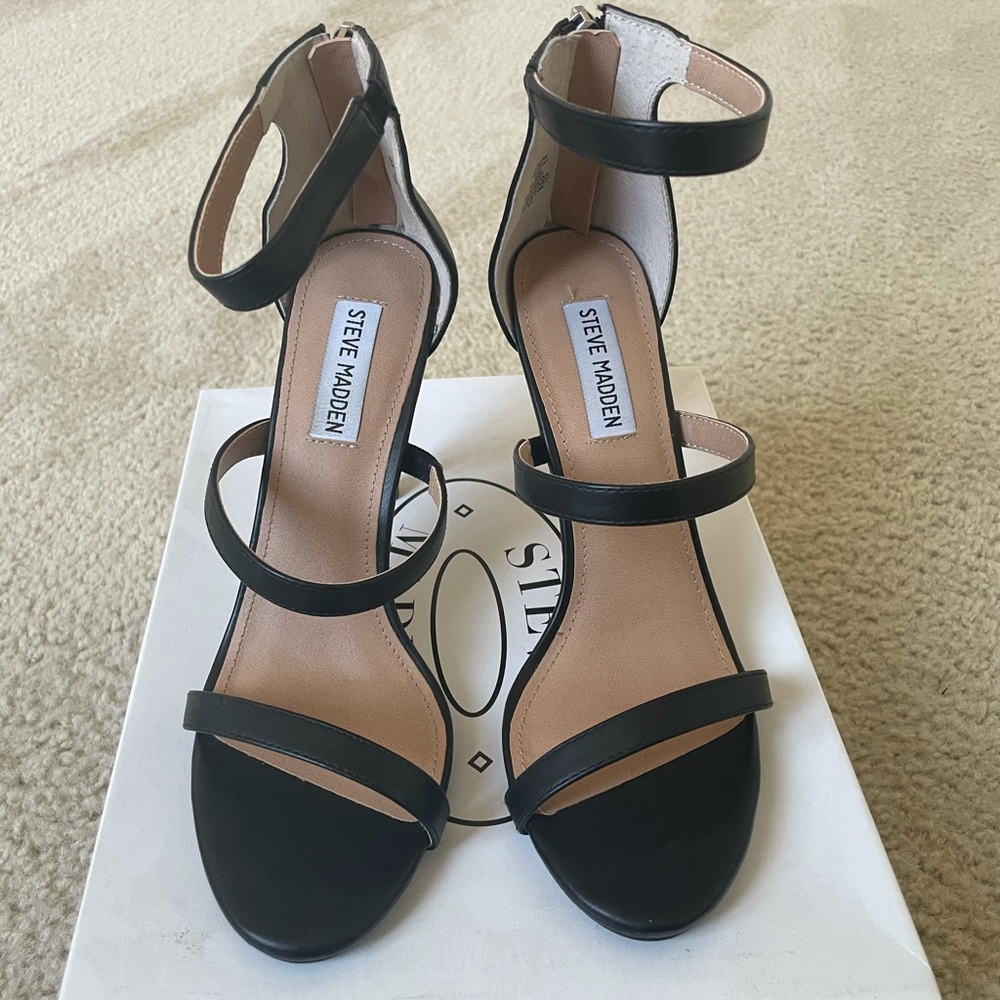 Steve Madden Zalena black heels size 8.5